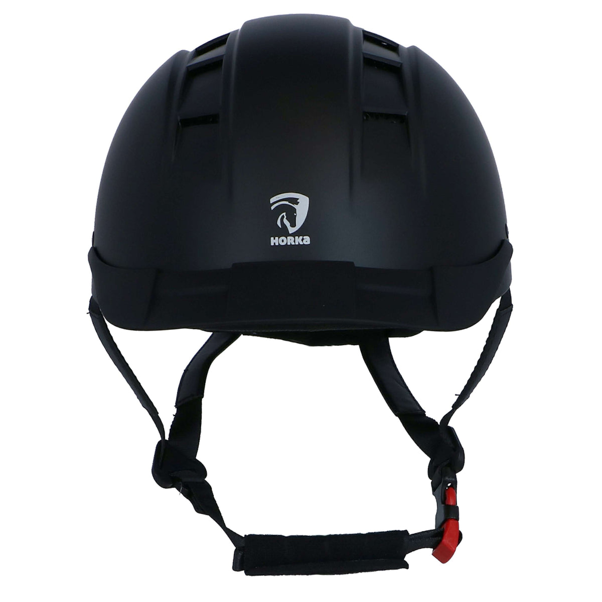 HORKA Casco da equitazione Champion Nero