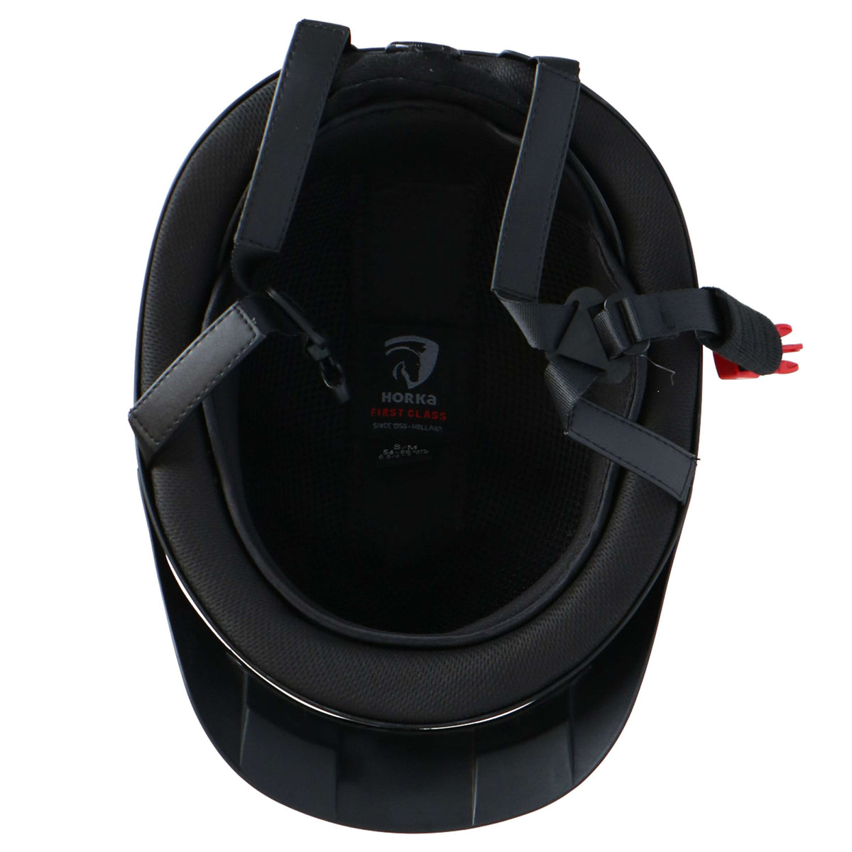 HORKA Casco da equitazione Champion Nero