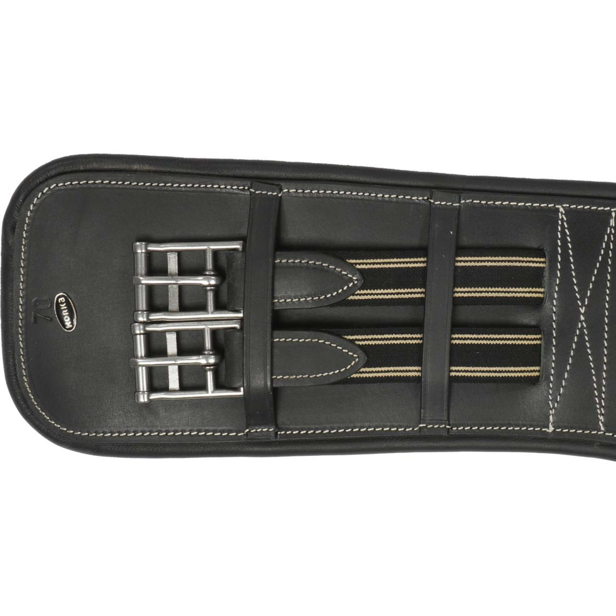 HORKA Sottopancia da Dressage Nero Argento