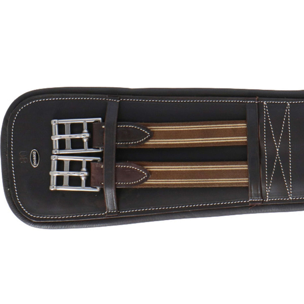 HORKA Sottopancia da Dressage Marrone/Argento