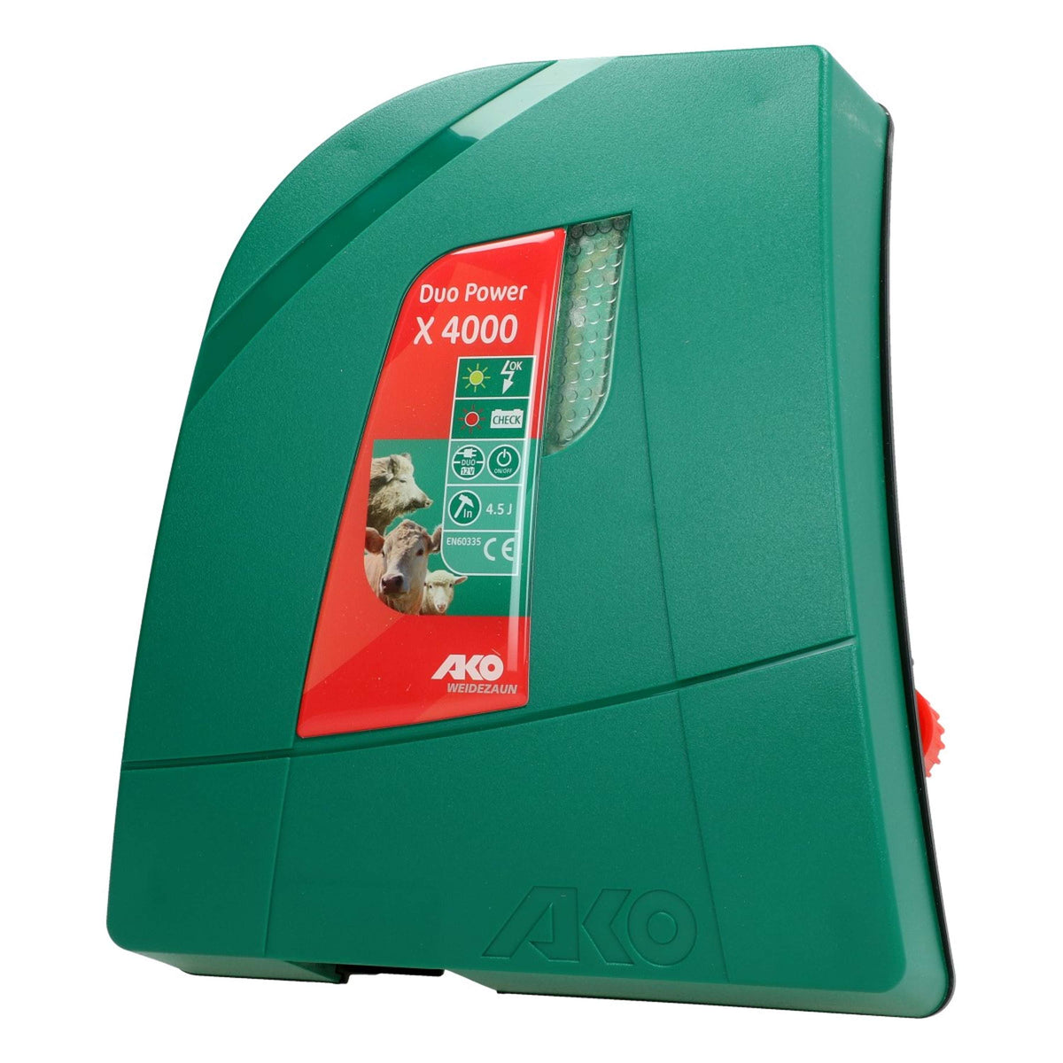Ako Dispositivo per recinzioni elettriche Duo Power X4000 3,0 Joule