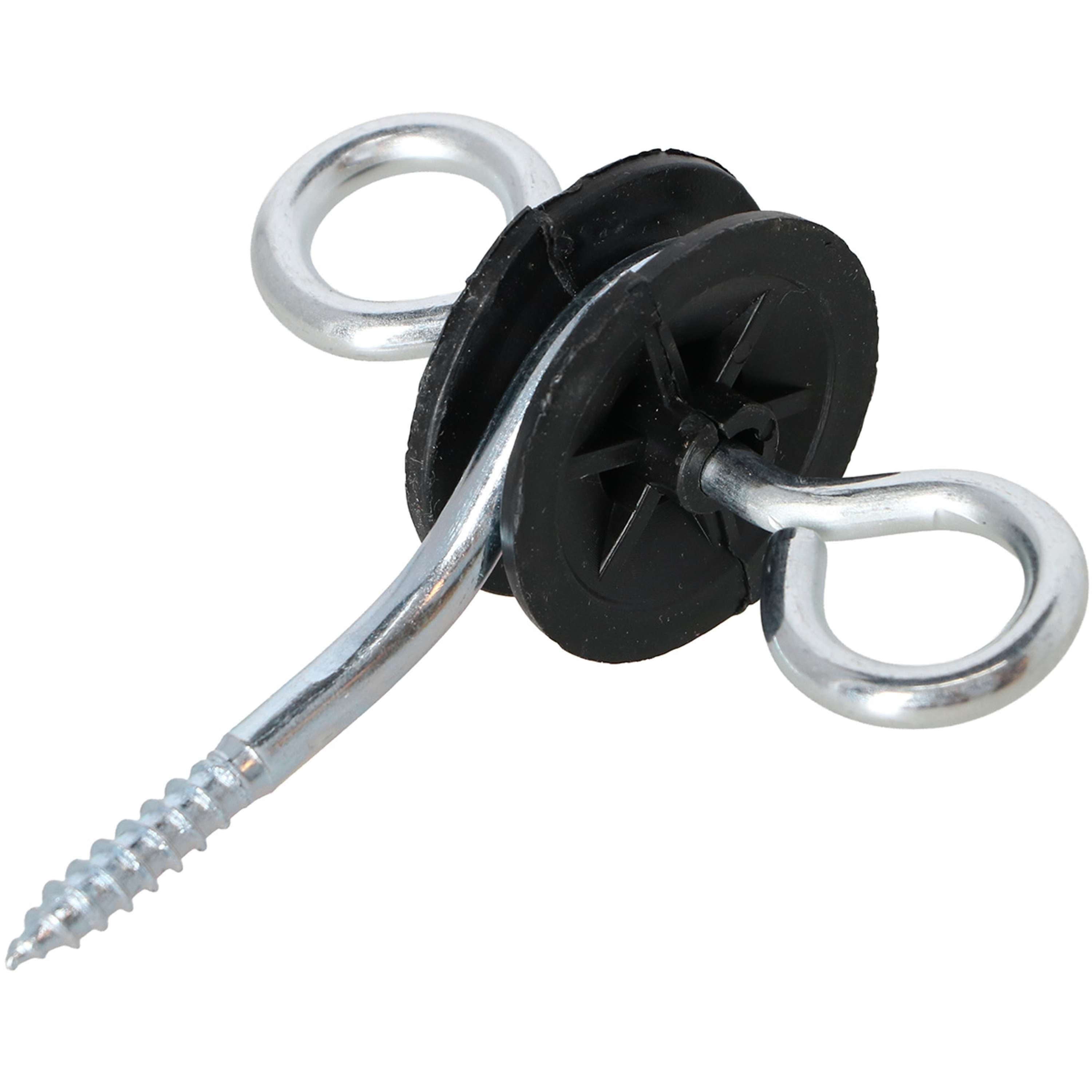 Agradi Power Isolatore per maniglia zincato 2 ganci 10 pezzi