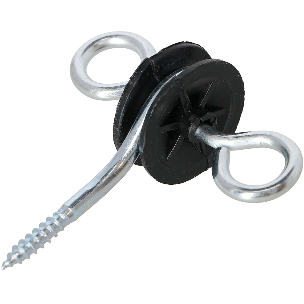 Agradi Power Isolatore per maniglia zincato 2 ganci 10 pezzi