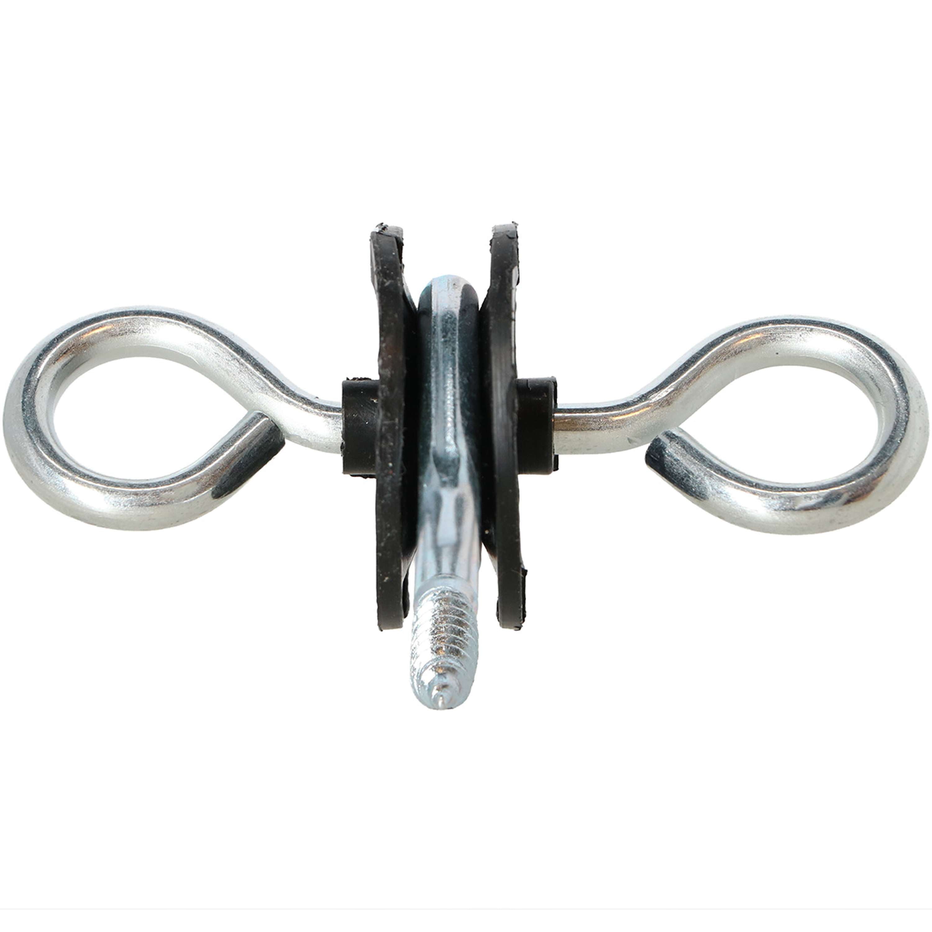 Agradi Power Isolatore per maniglia zincato 2 ganci 10 pezzi