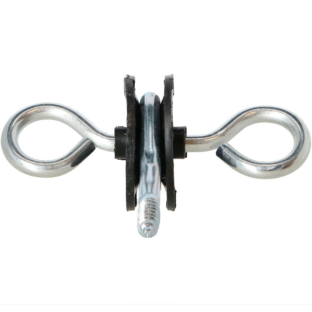 Agradi Power Isolatore per maniglia zincato 2 ganci 10 pezzi