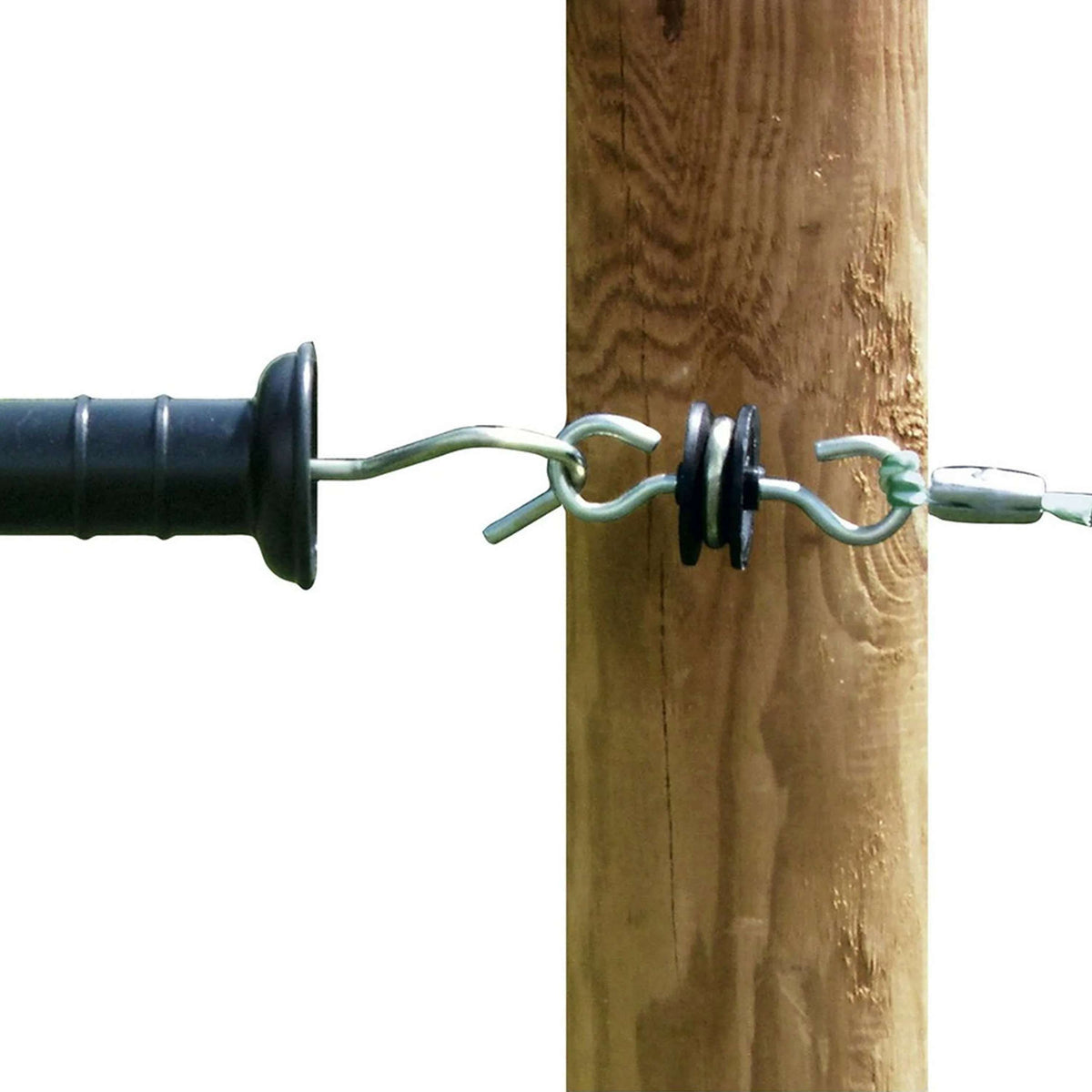 Ako Isolatore per maniglia zincato 2 ganci 10 pezzi