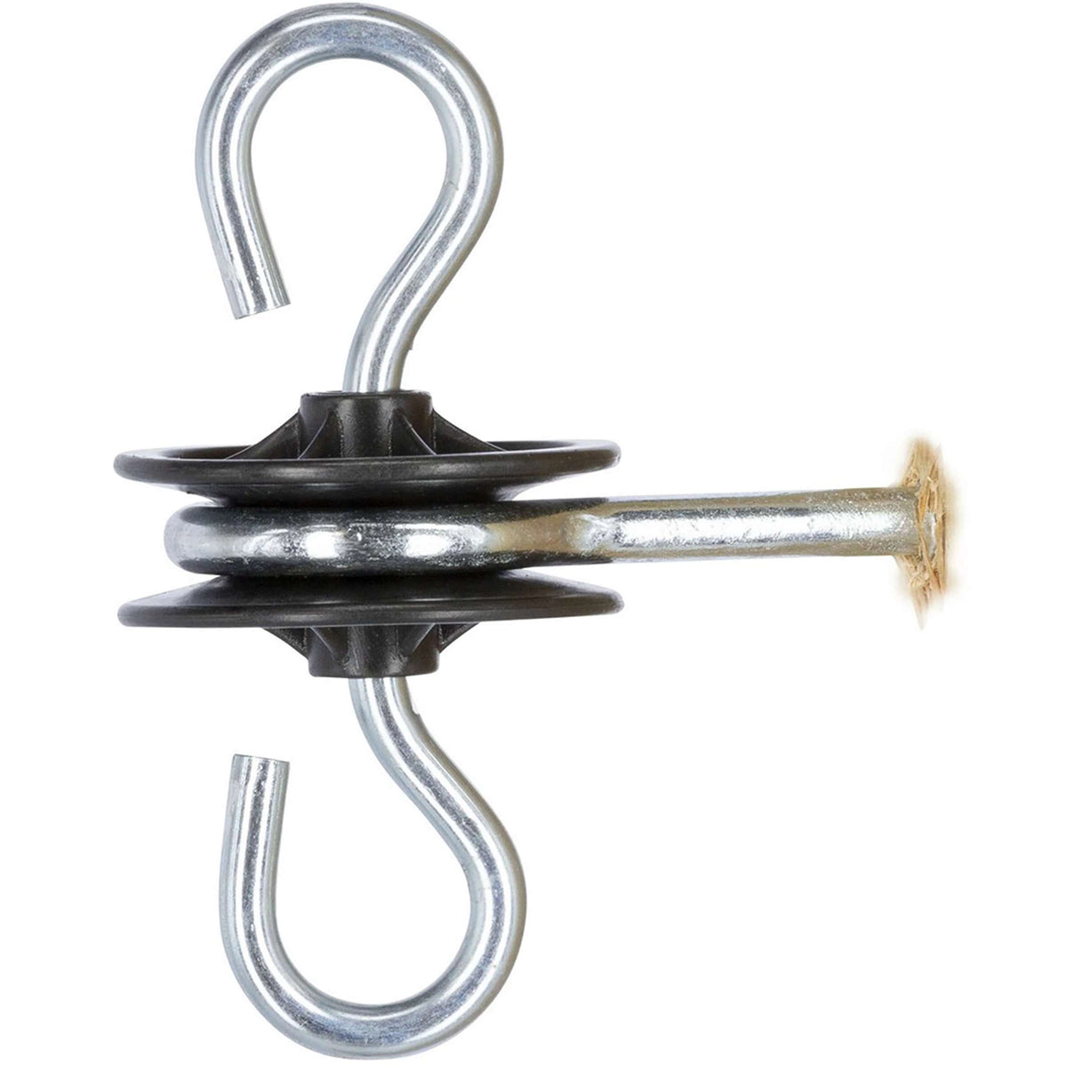 Ako Isolatore per maniglia zincato 2 ganci 10 pezzi