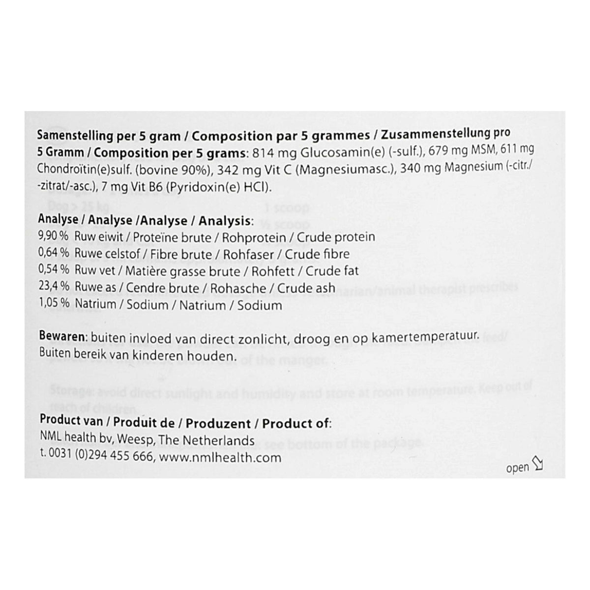 Puur Natuur Glucosamina Cane e gatto