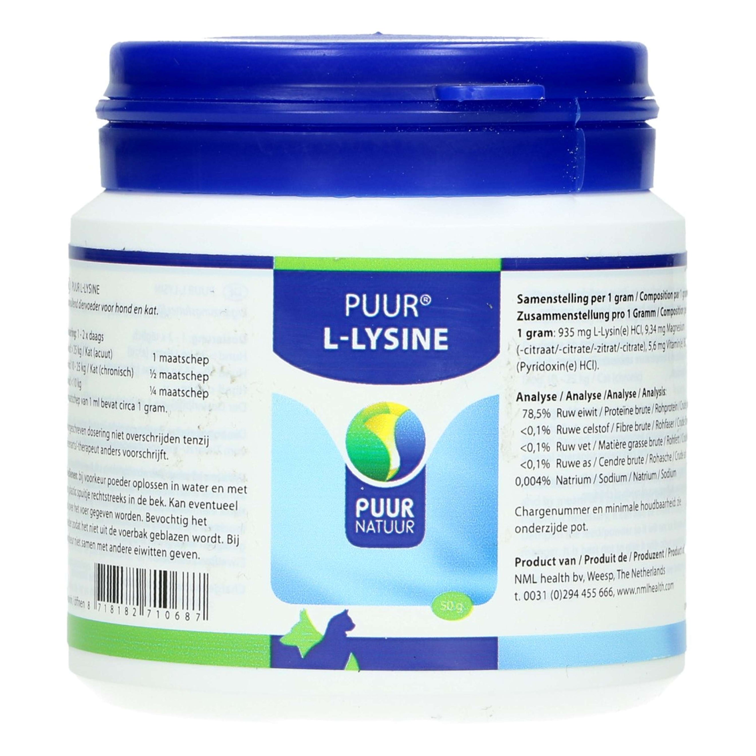 PUUR L-Lysine Cane e Gatto PUUR L-Lysine Cane e Gatto