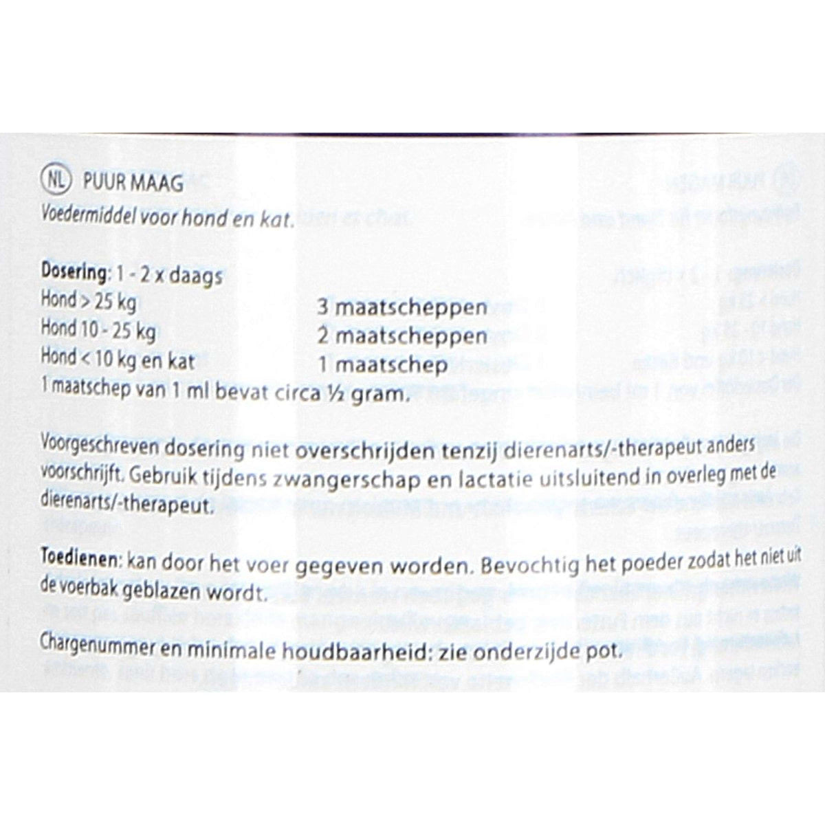 PUUR Stomaco Cane e Gatto