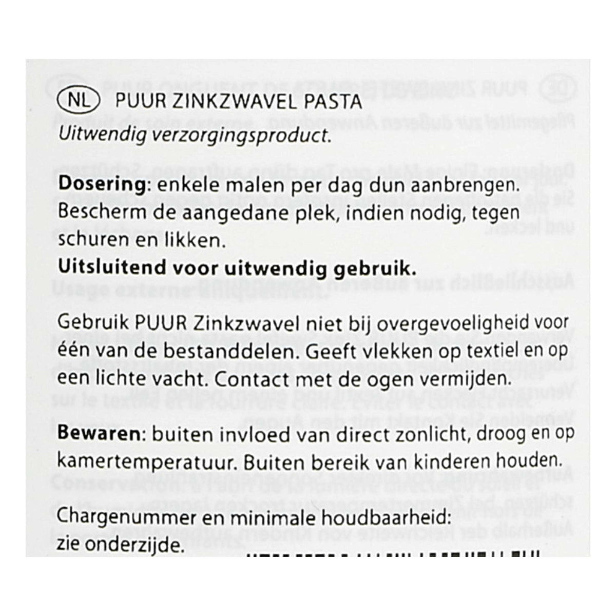 PUUR Pasta di Zinco Cavallo e Pony