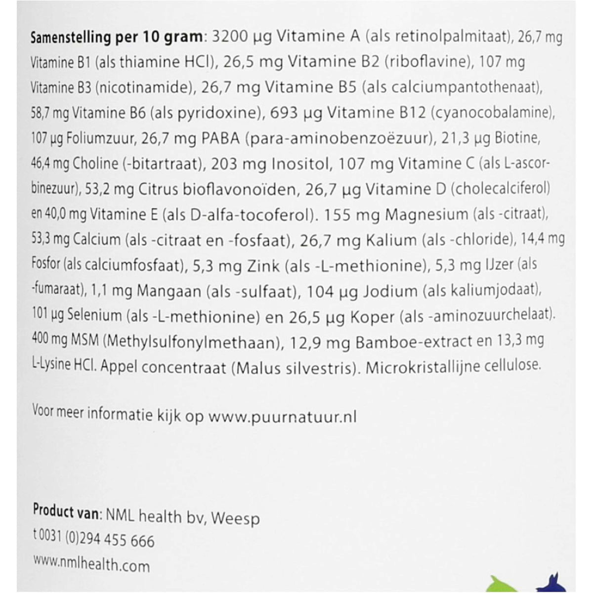 PUUR Vitamine Minerali Cavallo e Pony