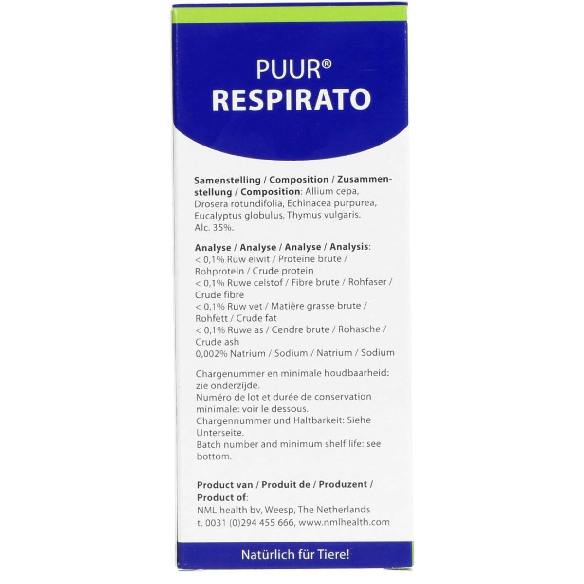 PUUR Vie Respiratorie Cane/Coniglio/Cavallo/Pony