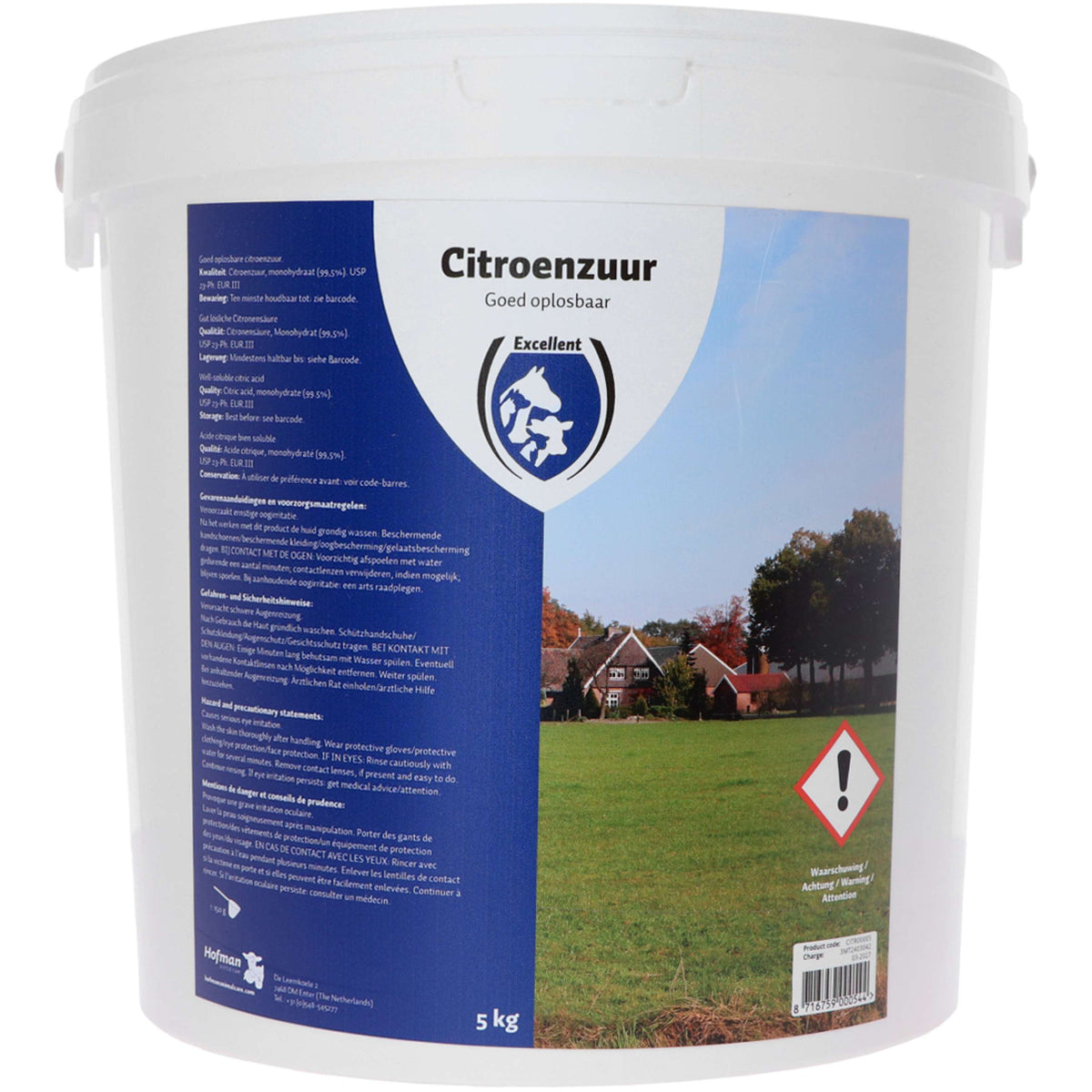 Excellent Acido Citrico 99,5% Feed