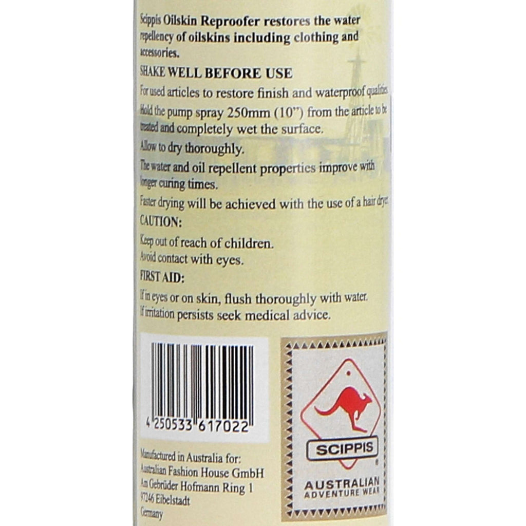 Scippis Spray Impermeabilizzante Wax Reproofer