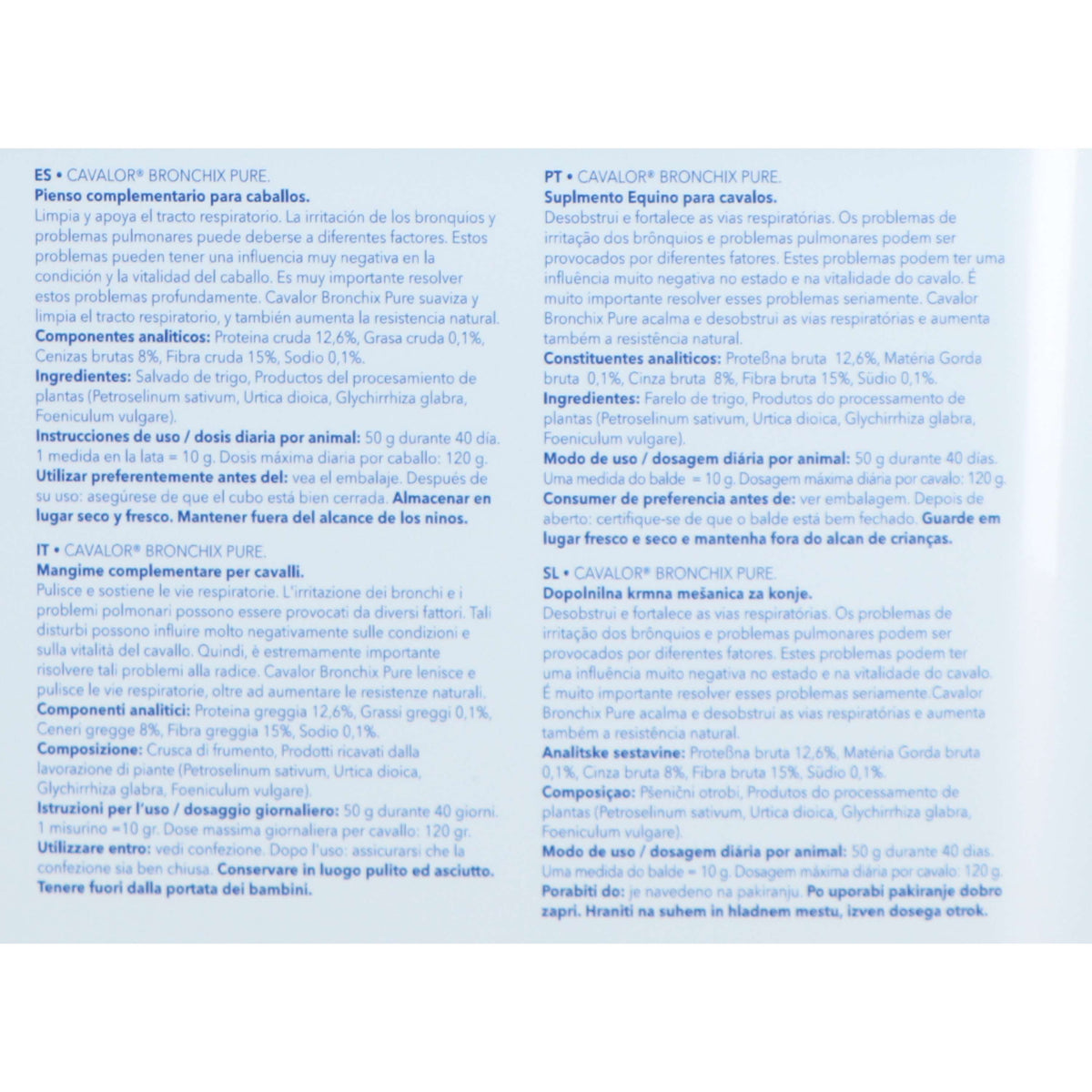 Cavalor Bronchix Pure