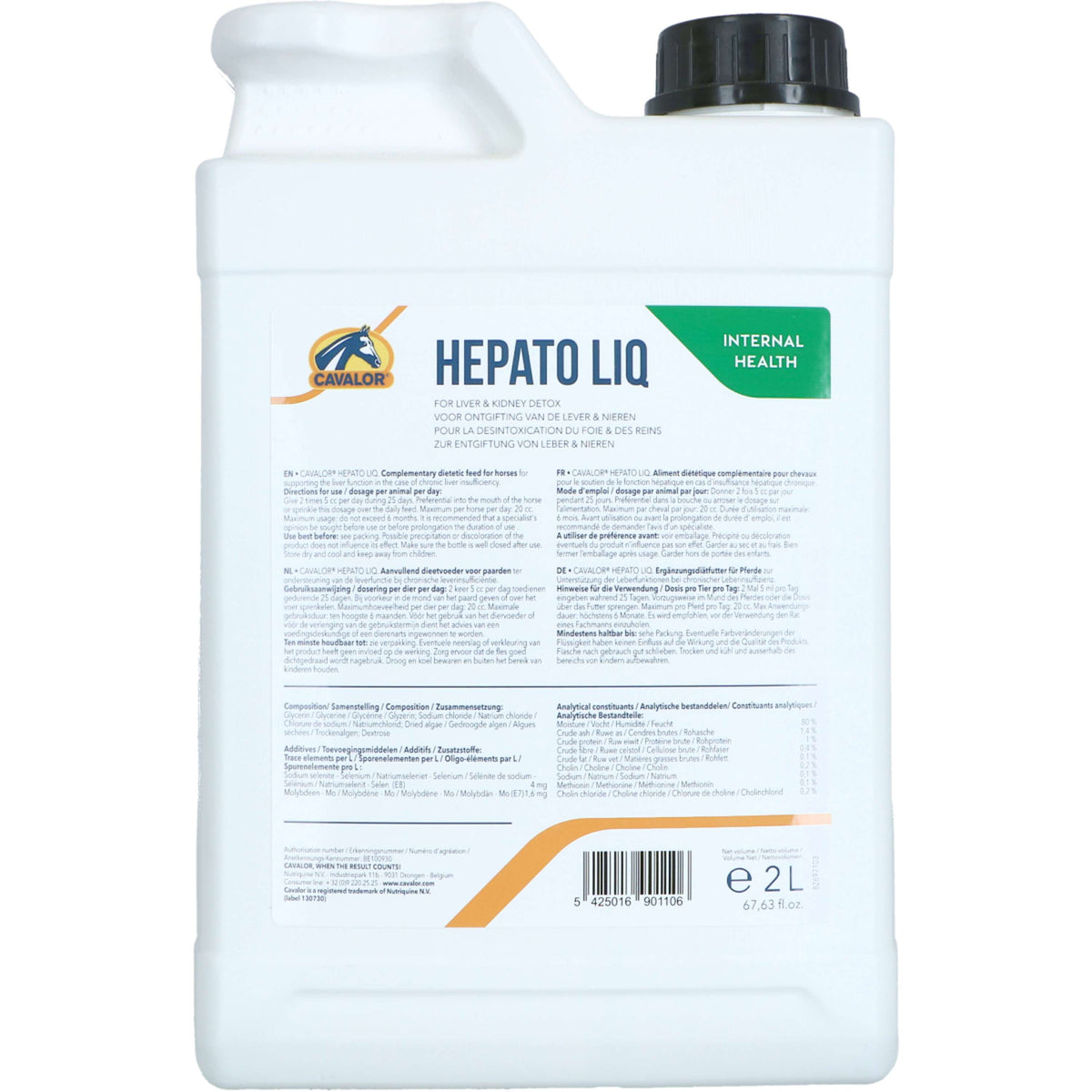 Cavalor Mangime Dietetico Hepato Liq