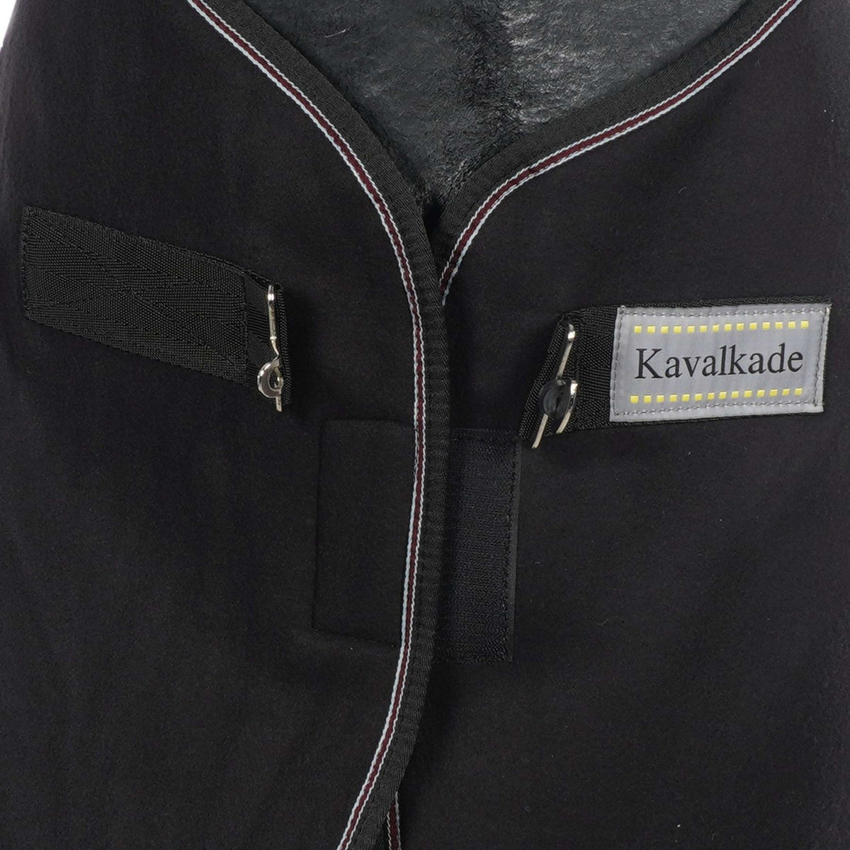 Kavalkade Coperta antisudore Ecoline Fleece Nero