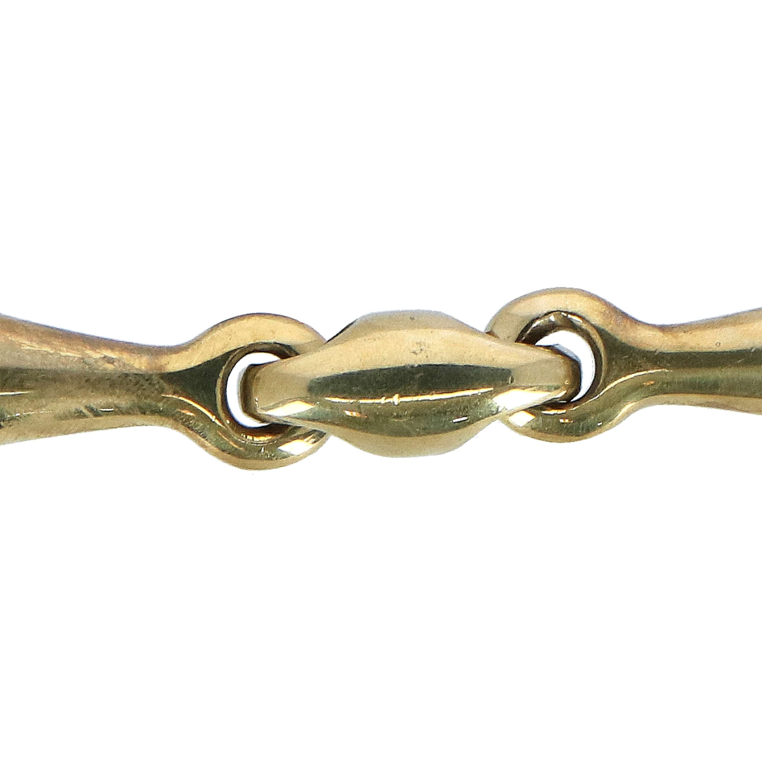 HORKA Filetto a Oliva Snodato Ottone dorato HORKA Filetto a Oliva Snodato Ottone dorato