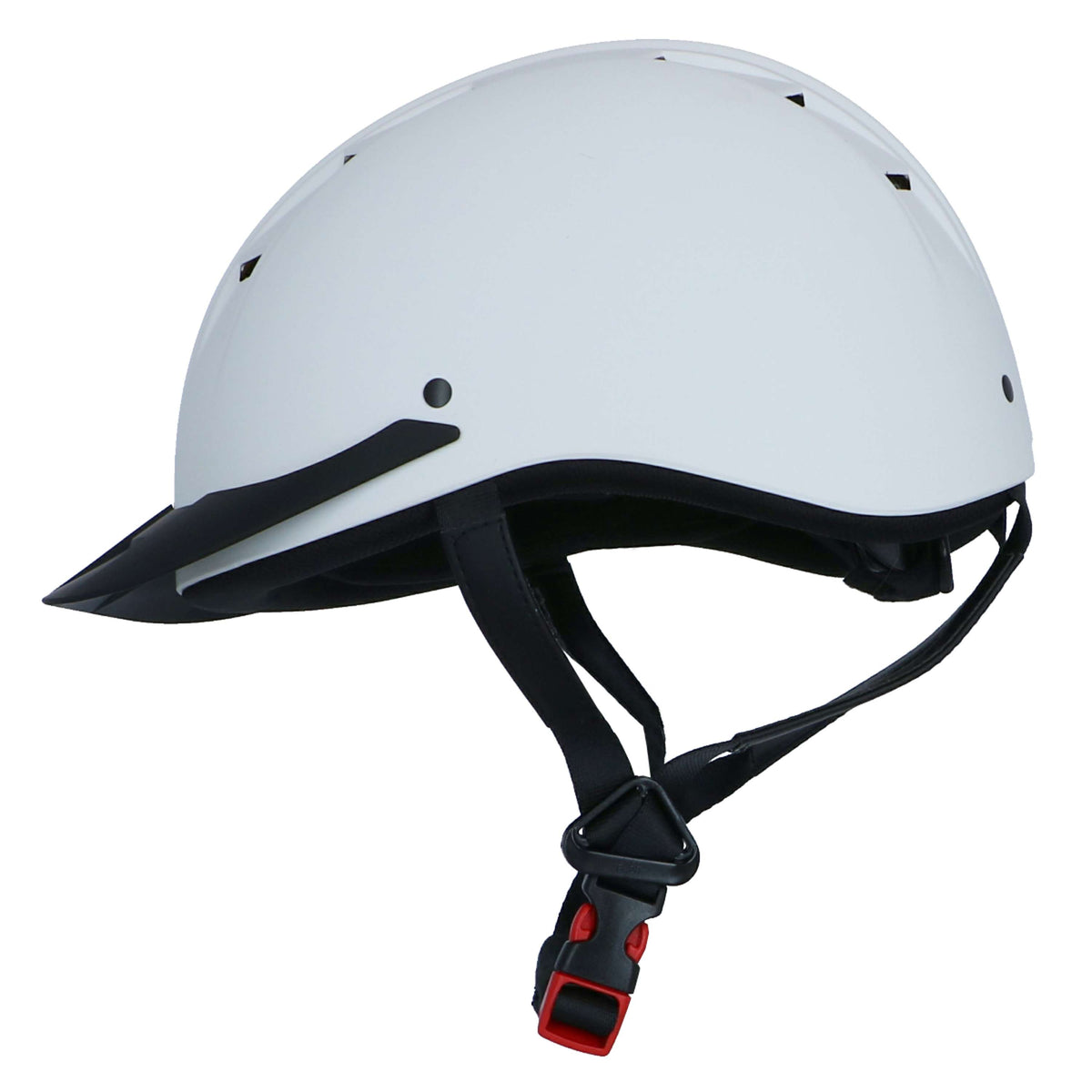 HORKA Casco da equitazione Champion Bianco