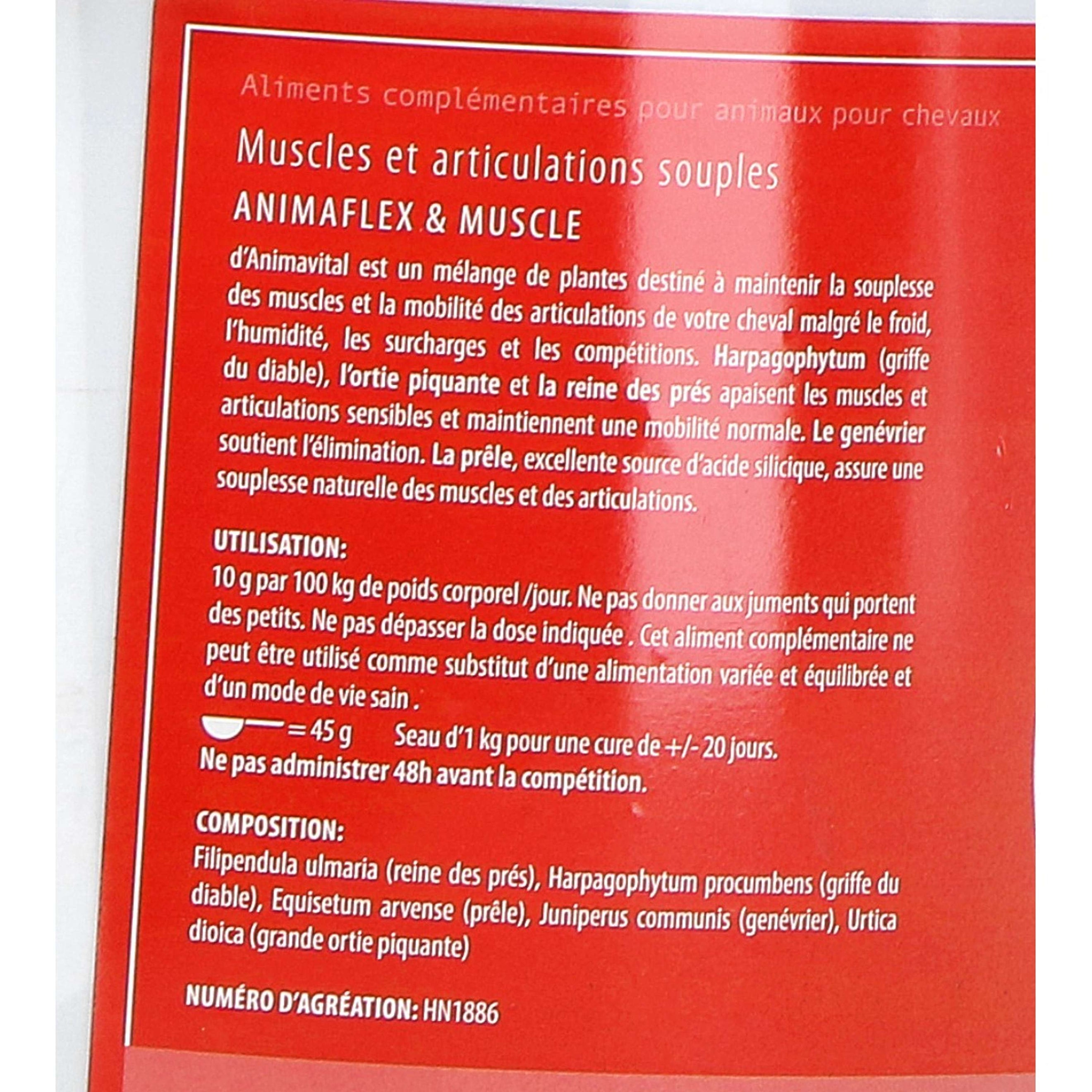 Animavital Miscela per Muscoli e Articolazioni Animavital Miscela per Muscoli e Articolazioni