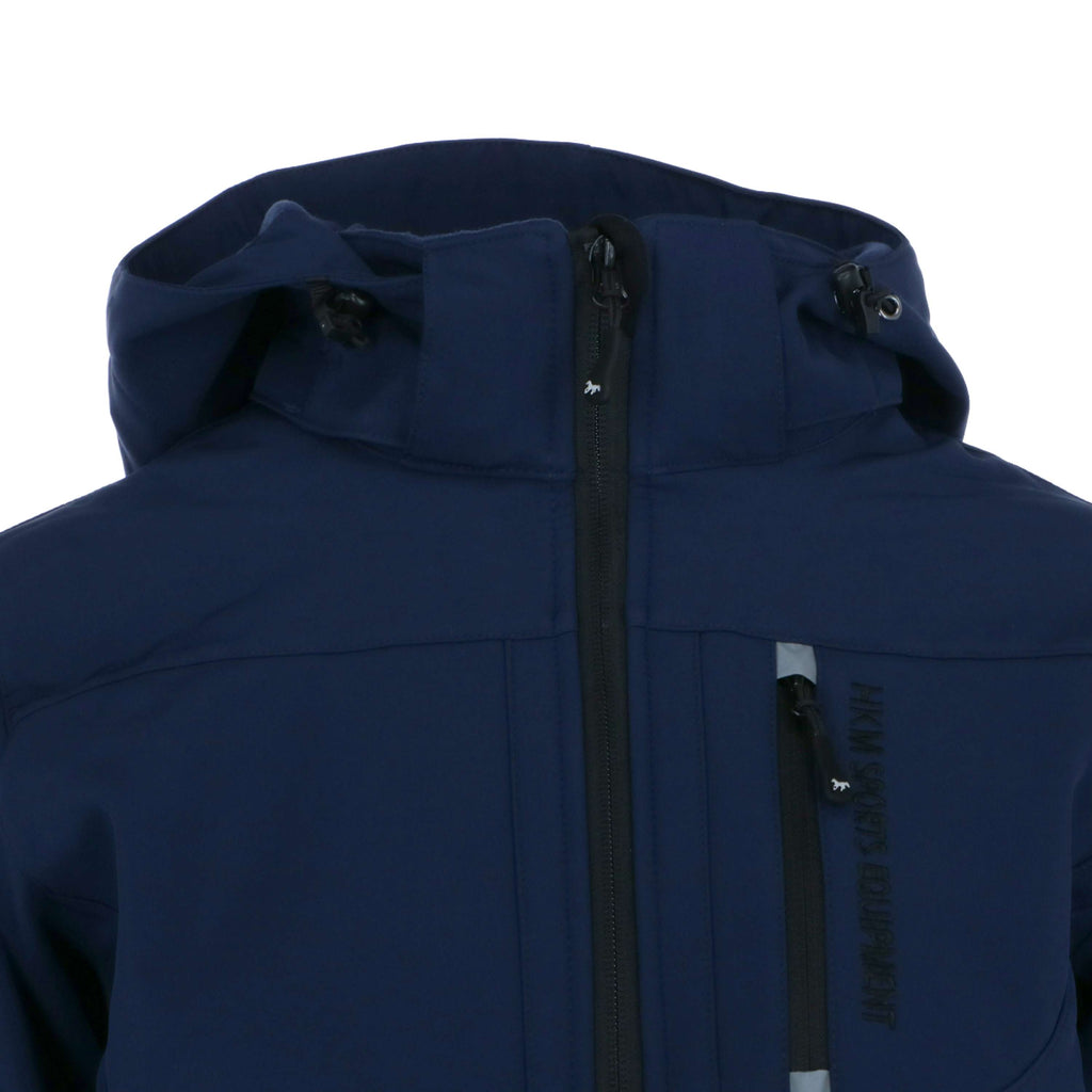 HKM Softshelljack Sport Blu scuro