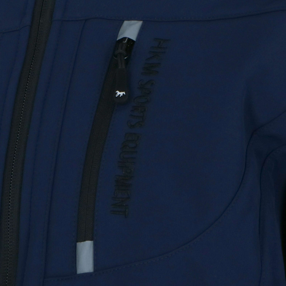 HKM Softshelljack Sport Blu scuro