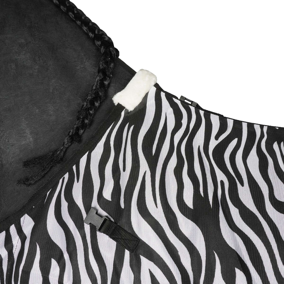 Harry's Horse Coperta Antimosche Cappuccio Staccabile Zebra