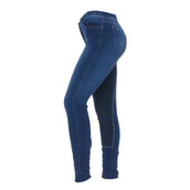 HKM Pantaloni da Equitazione Summer Denim Jeans blu