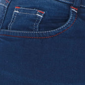 HKM Pantaloni da Equitazione Summer Denim Jeans blu