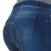 HKM Pantaloni da Equitazione Summer Denim Jeans blu