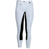 HKM Pantaloni da Equitazione Basic Bianco/Nero