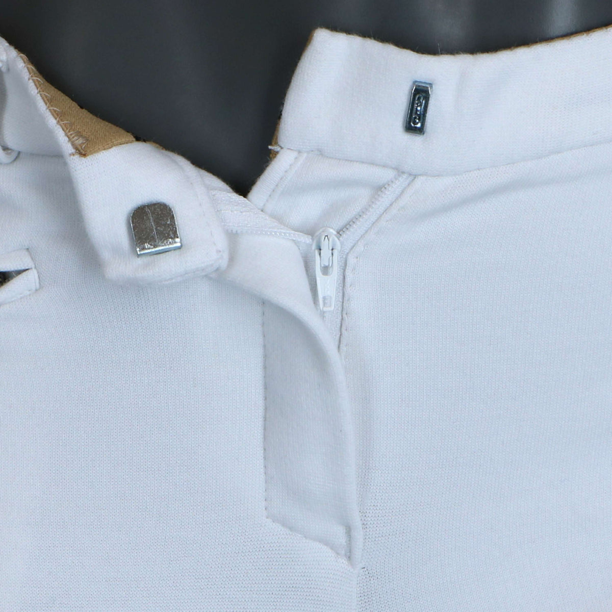 HKM Pantaloni da Equitazione Basic Bianco/Nero