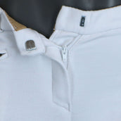 HKM Pantaloni da Equitazione Basic Bianco/Nero