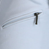 HKM Pantaloni da Equitazione Basic Bianco/Nero