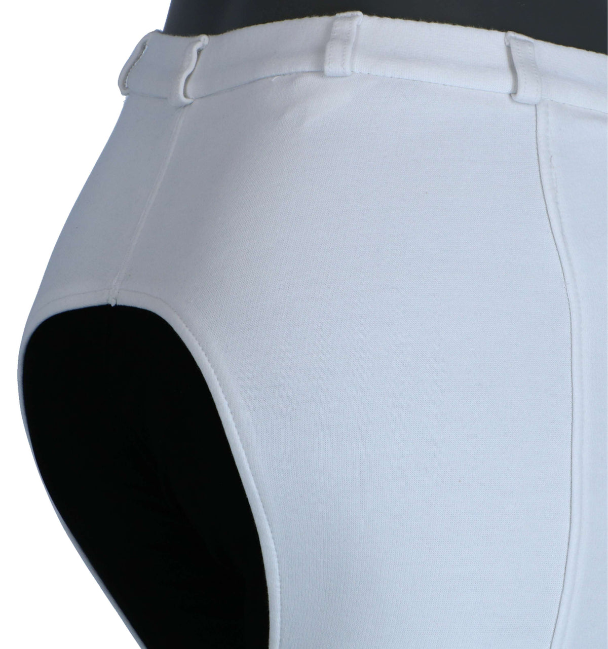 HKM Pantaloni da Equitazione Basic Bianco/Nero