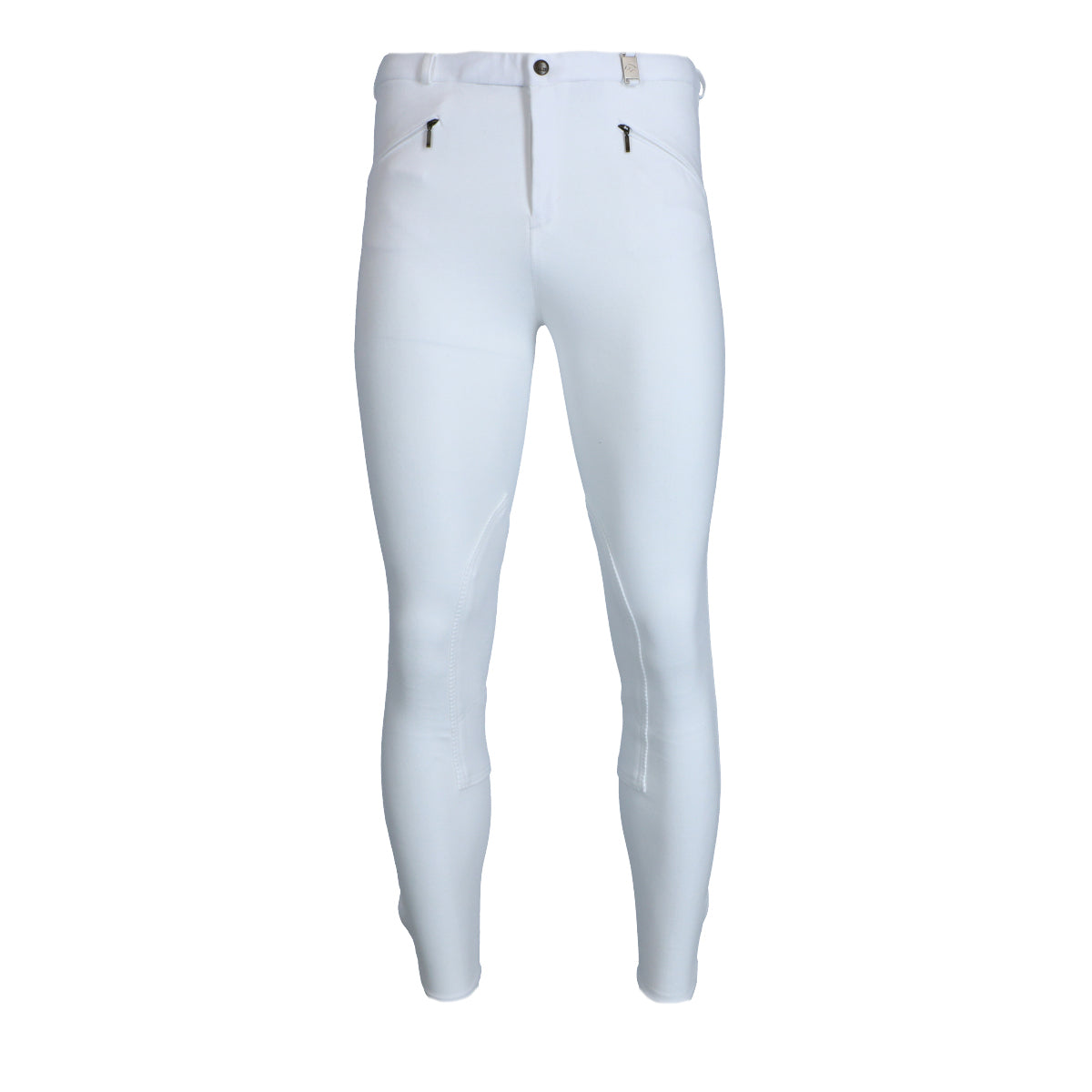 HKM Pantaloni da Equitazione Basic Bianco
