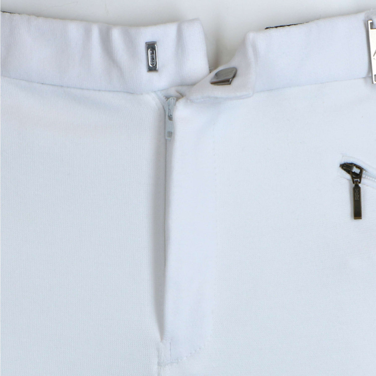 HKM Pantaloni da Equitazione Basic Bianco
