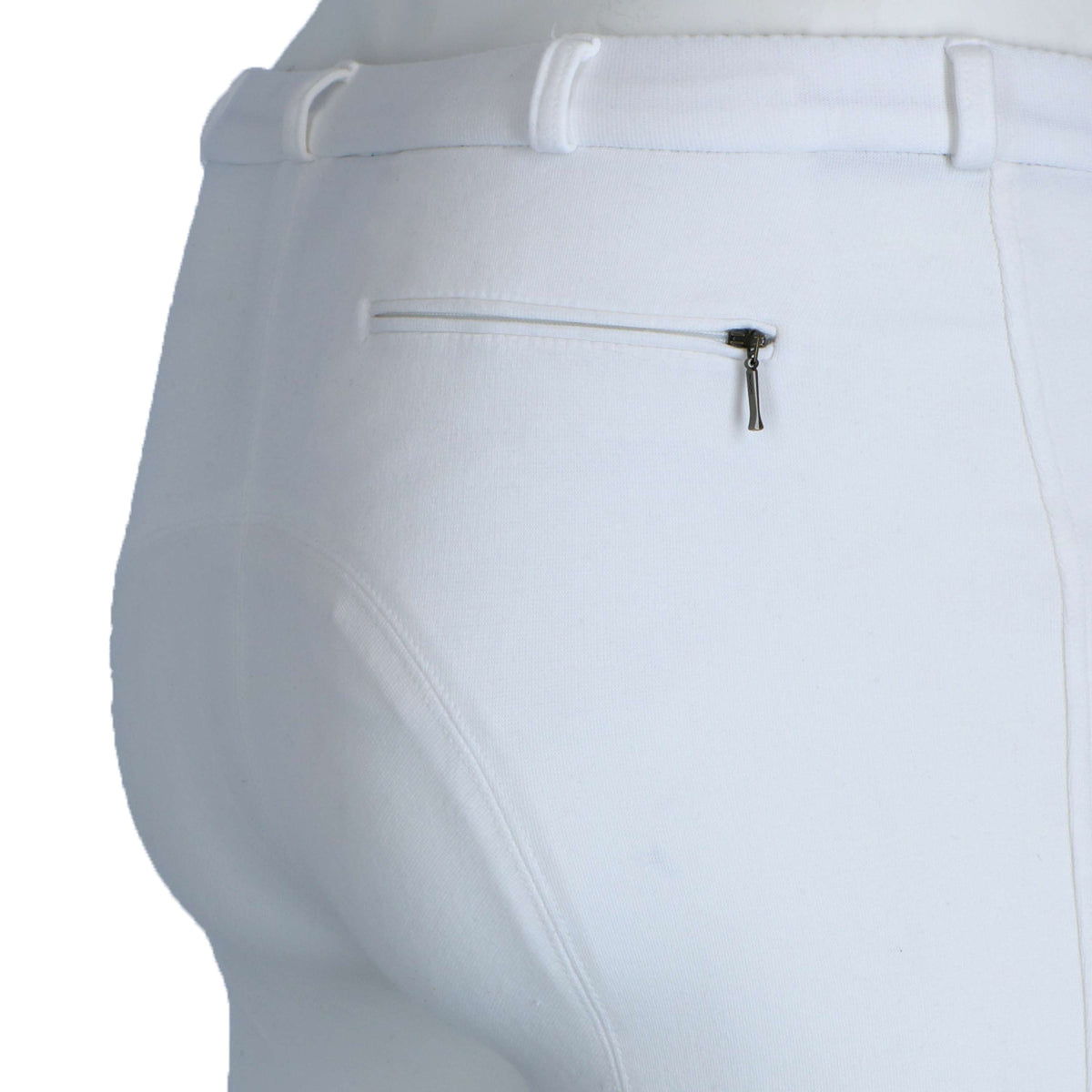 HKM Pantaloni da Equitazione Basic Bianco