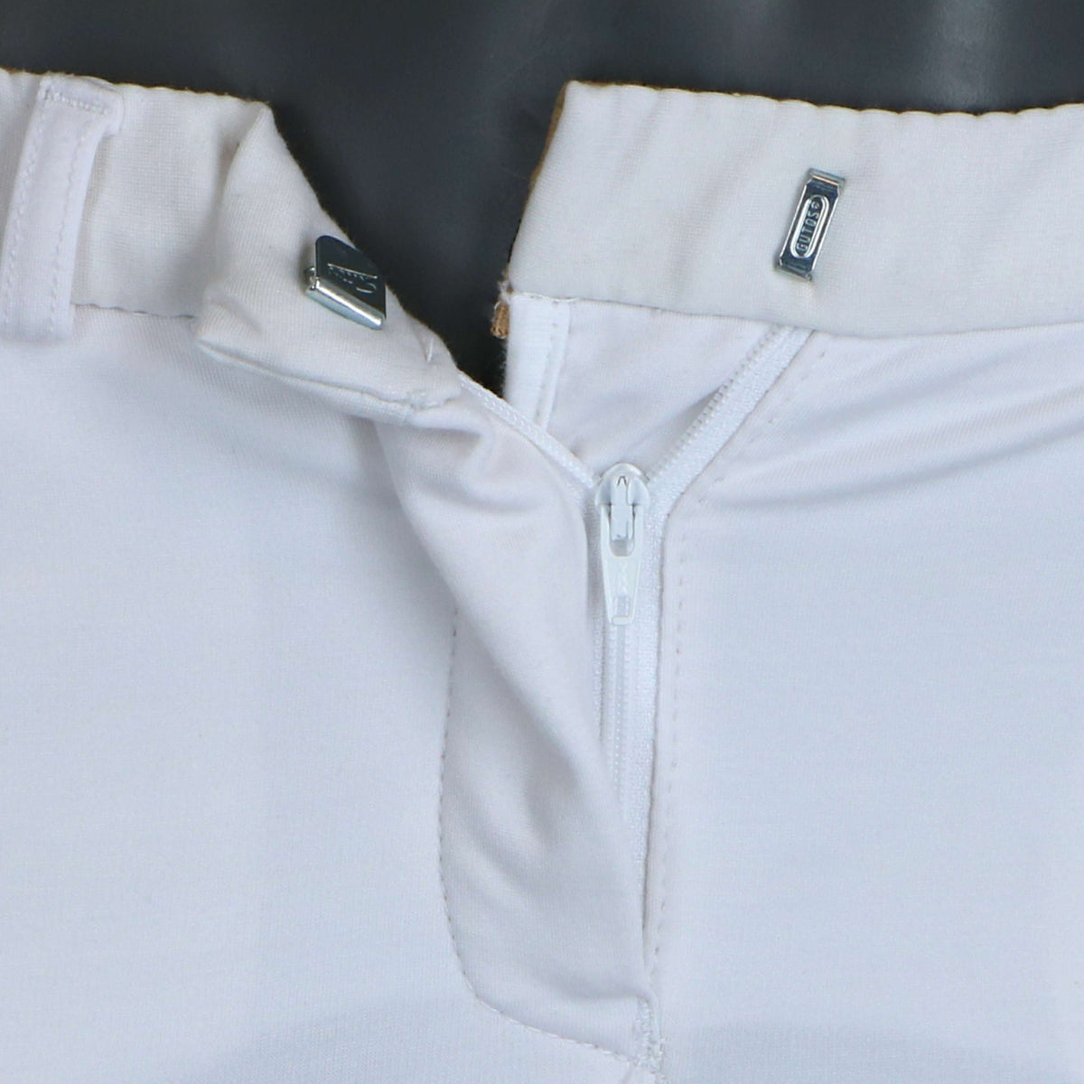 HKM Pantaloni da Equitazione Comfort Fit Bianco