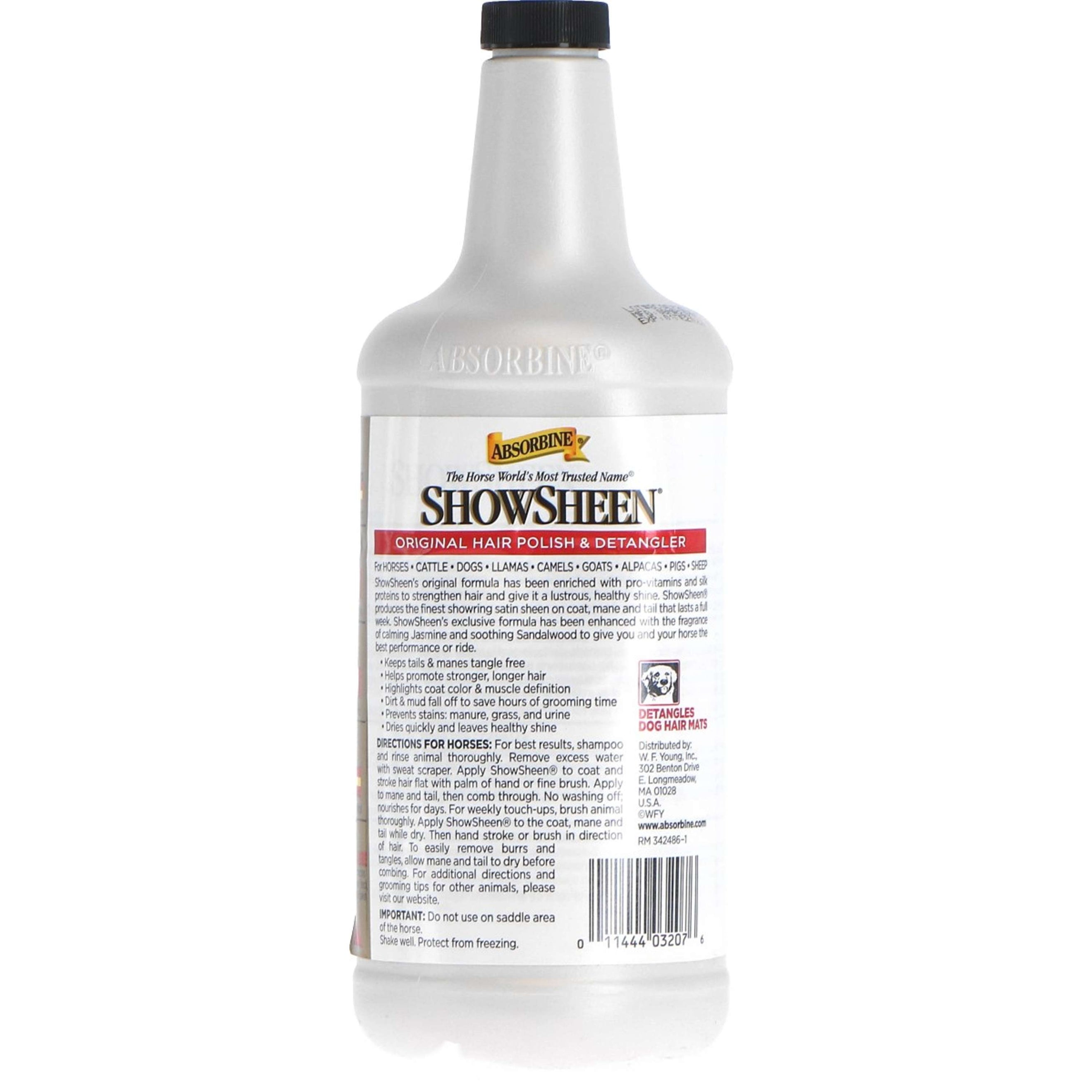 Absorbine Districante Showsheen Spray Absorbine Districante Showsheen Spray
