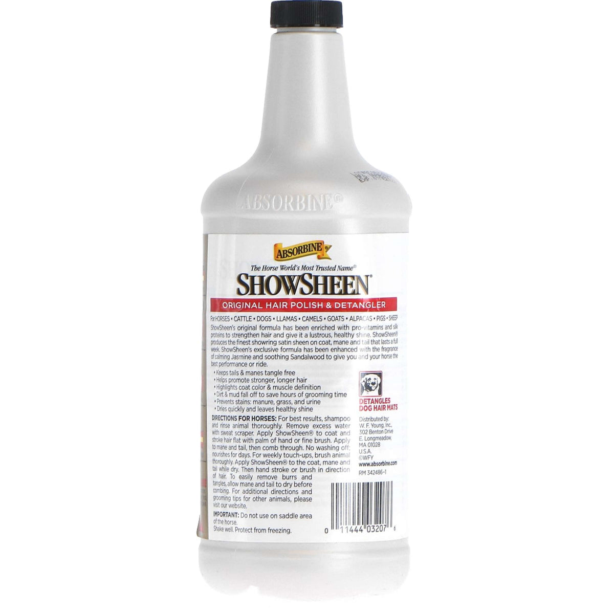 Absorbine Districante Showsheen Spray