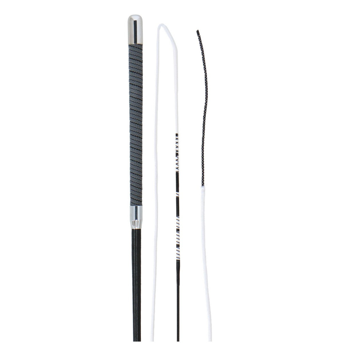 Premiere Frusta 100cm Anti-slip Grip Nylon Nero