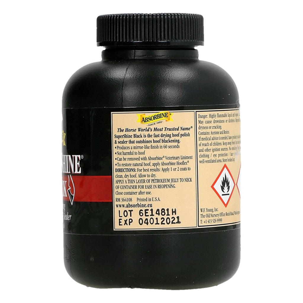 Absorbine Olio per Zoccoli Super Shine Nero