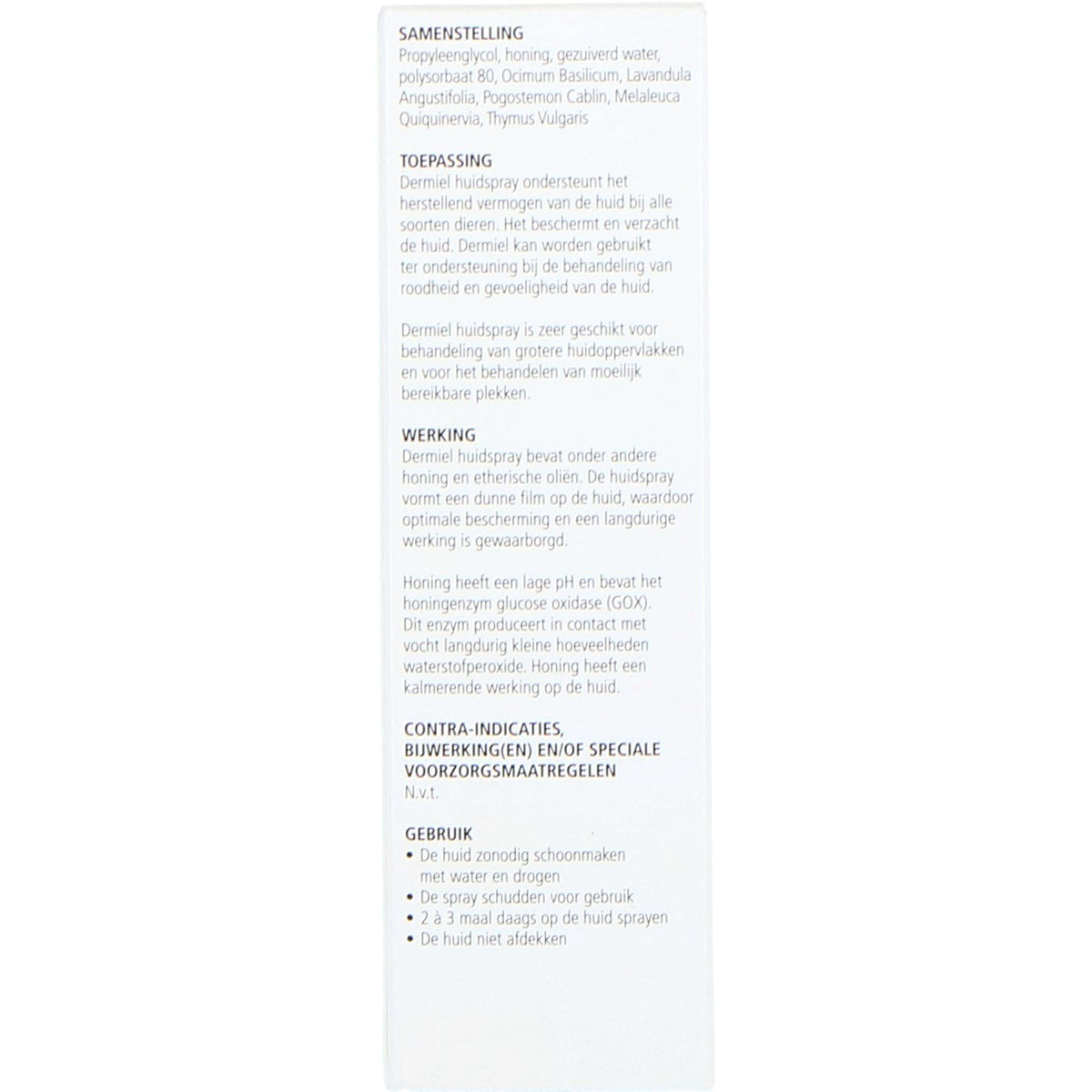 Dermiel Spray per ferite Sprayflacon