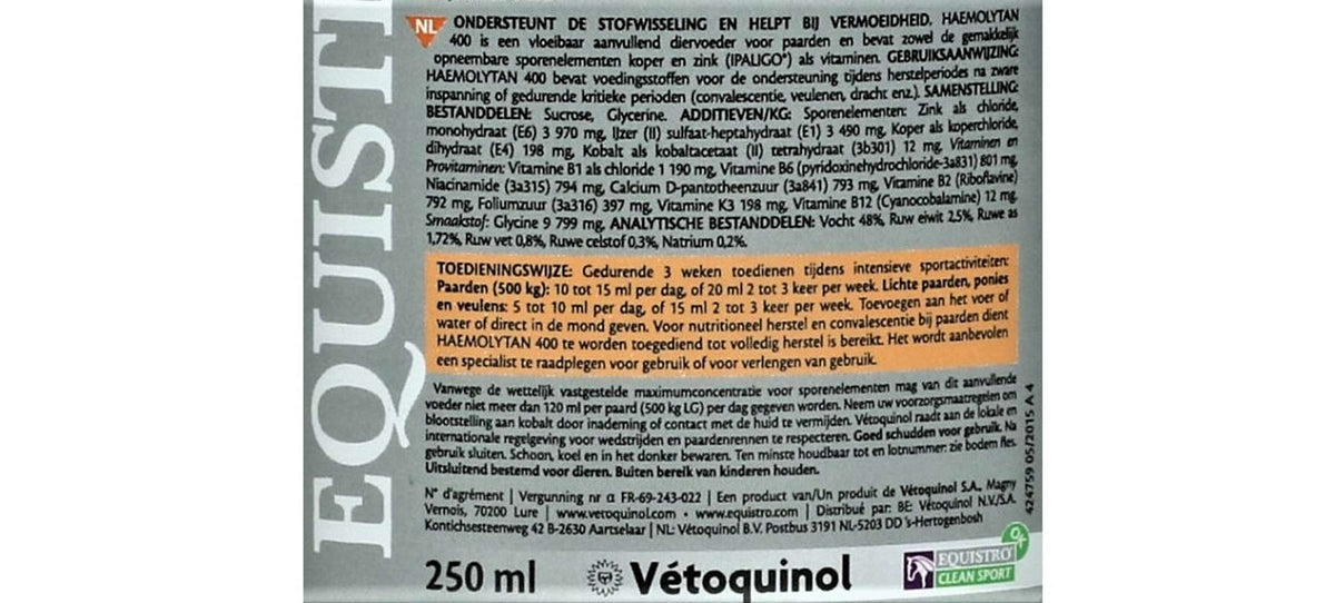 Equistro Emolitico 400