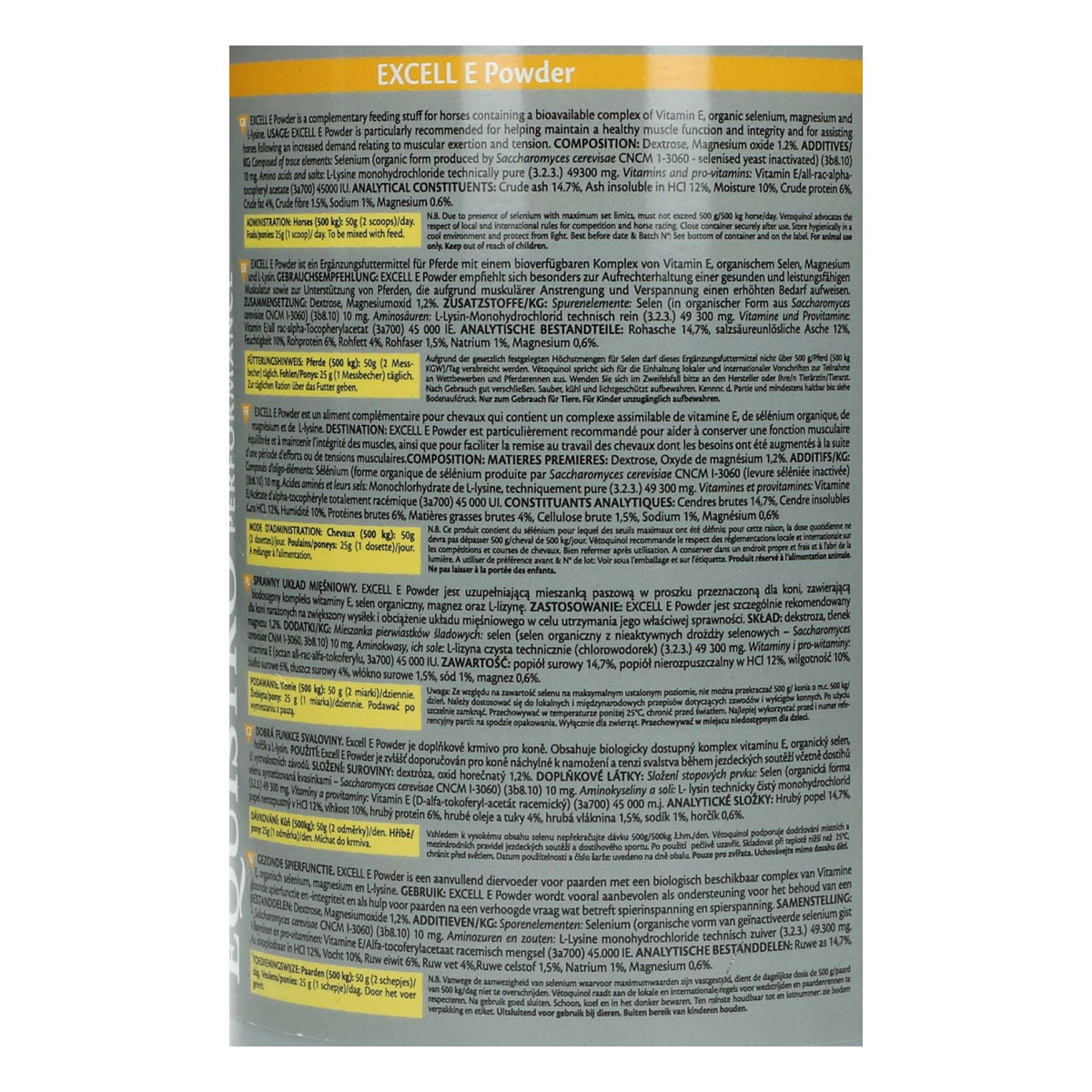 Equistro Excell E Polvere