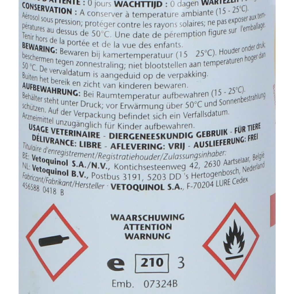 Vetoquinol Cura delle Ferite Aluspray