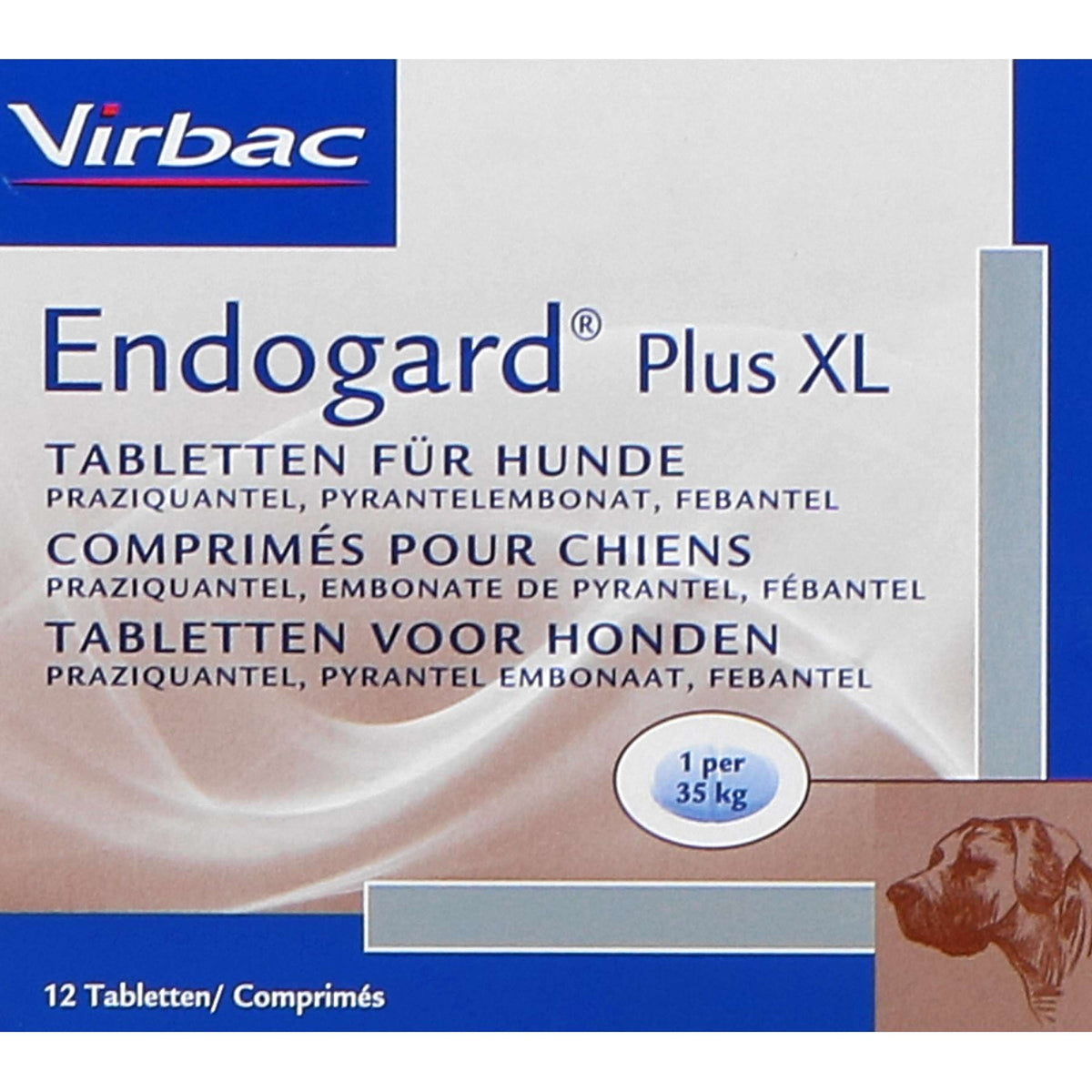 Virbac Compressa Vermifuga Endogard Plus