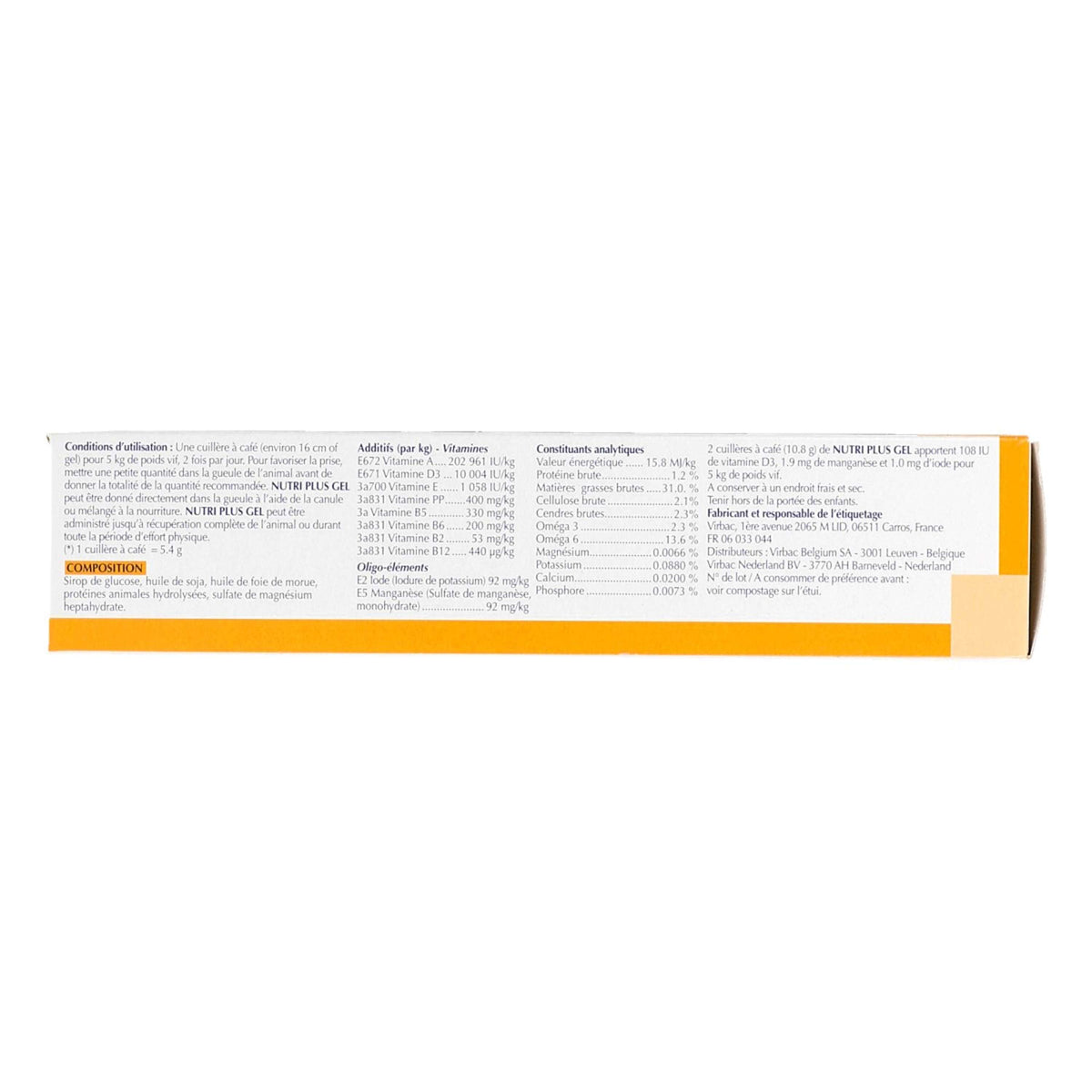 Virbac Gel Nutri Plus